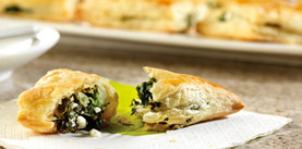 Spinach and Feta Mini-Calzones