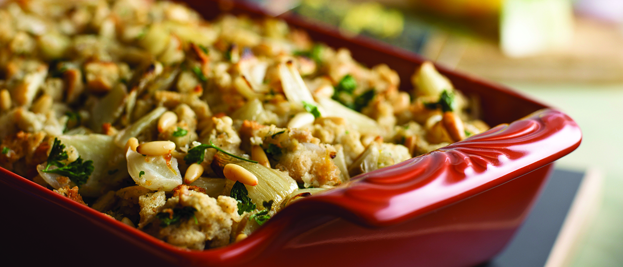 Roasted Fennel With Lemon Stuffing