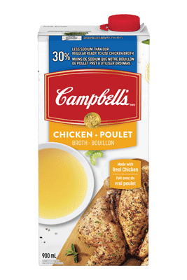 CAMPBELL'S® 30% Less Sodium Ready to Use Chicken   Broth