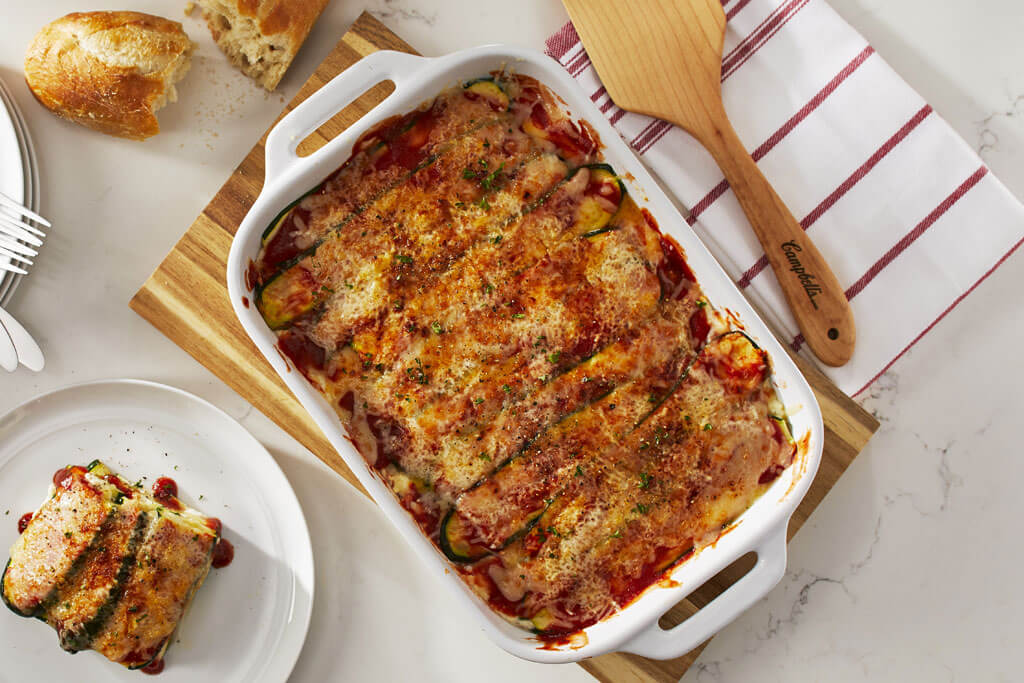 Zucchini Lasagna Recipe Cook With Campbells Canada