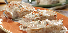 Creamy Ranch Pork Chops & Rice