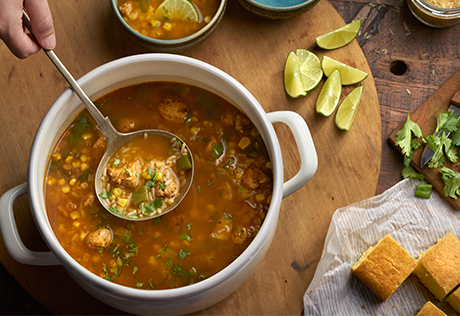 Fiesta Chicken Soup