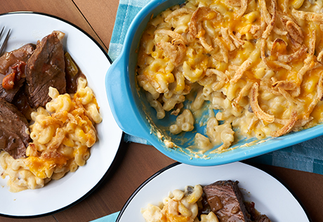 Crunchy Macaroni Cheese