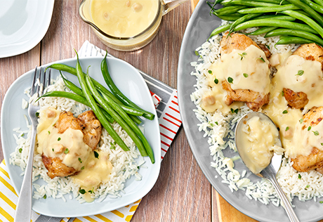 Skillet Herb Roasted Chicken