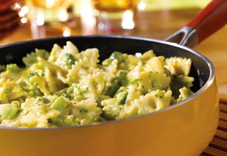 Creamy Dijon Bowties with Broccoli