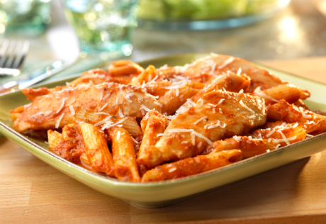 Creamy Chicken Penne In Sun Dried Tomato Sauce