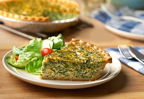 Spinach Quiche