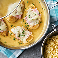 Campbell soup chicken cordon bleu recipe