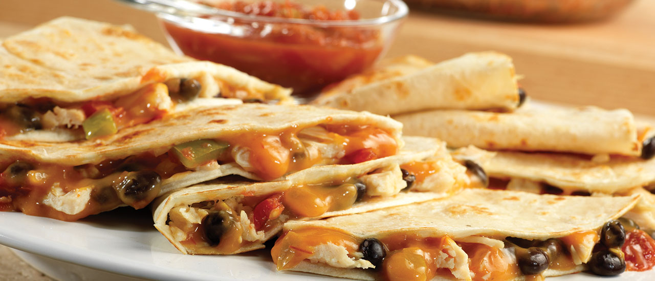 Chicken Black Bean Quesadillas Pace Foods