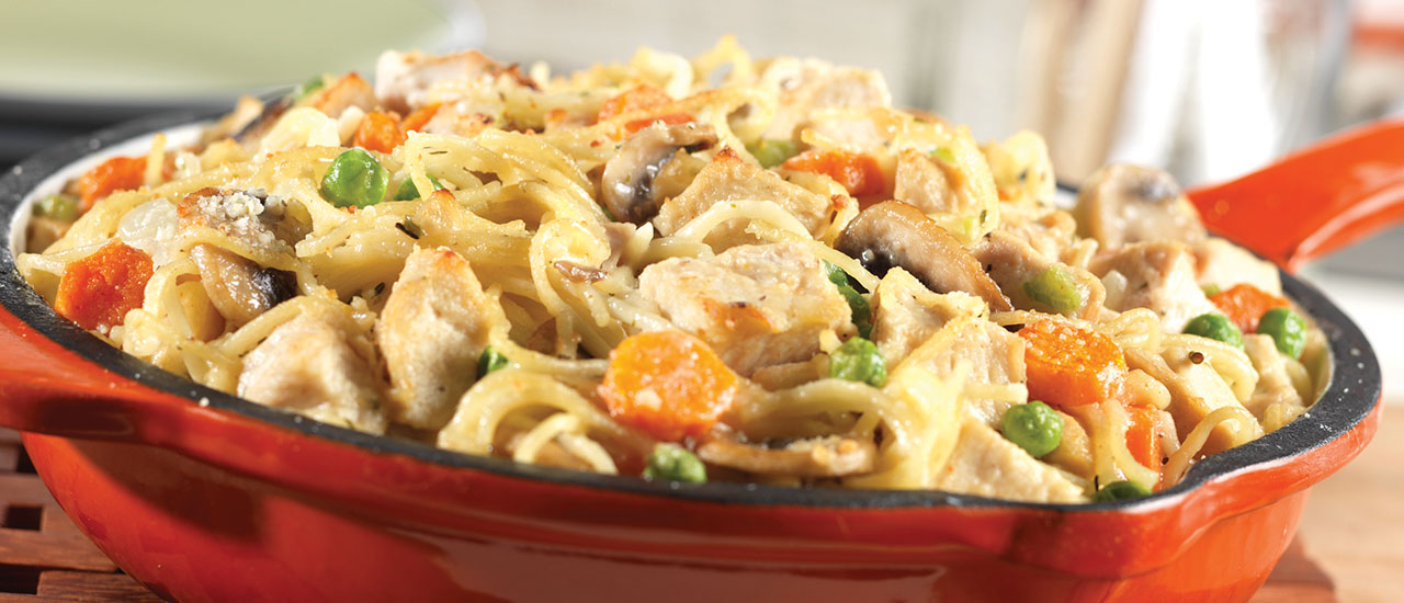 Classic Chicken Tetrazzini