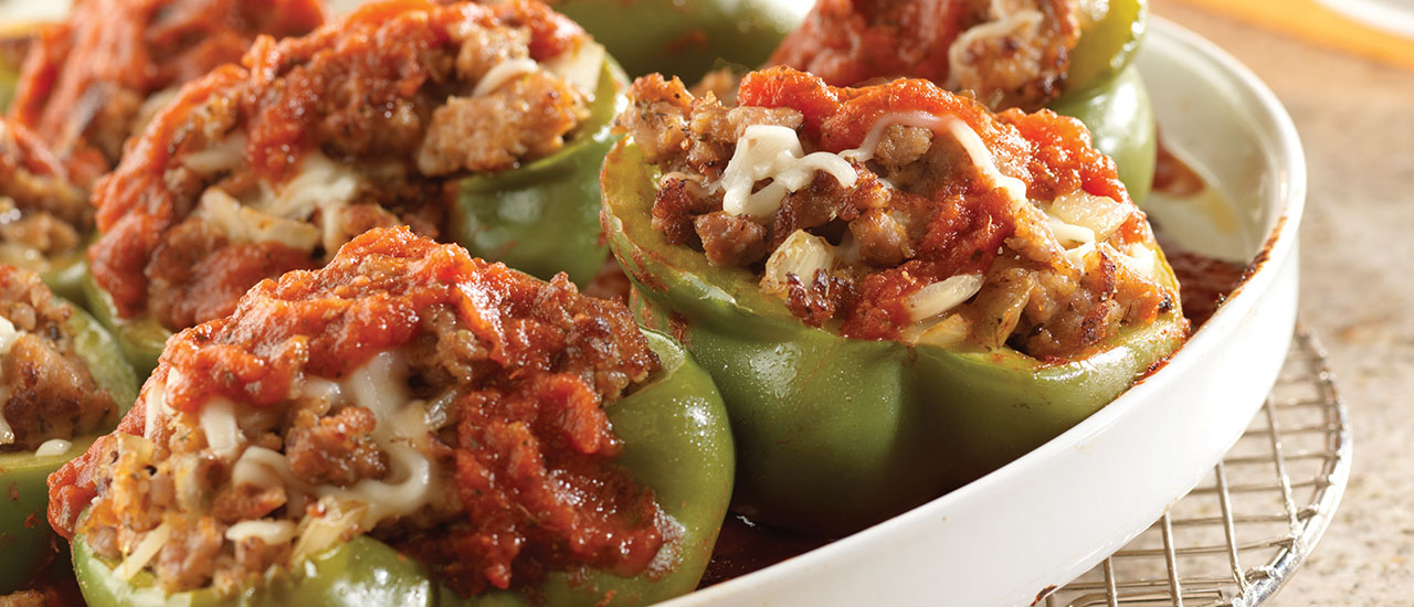 Sausage Stuffed Peppers