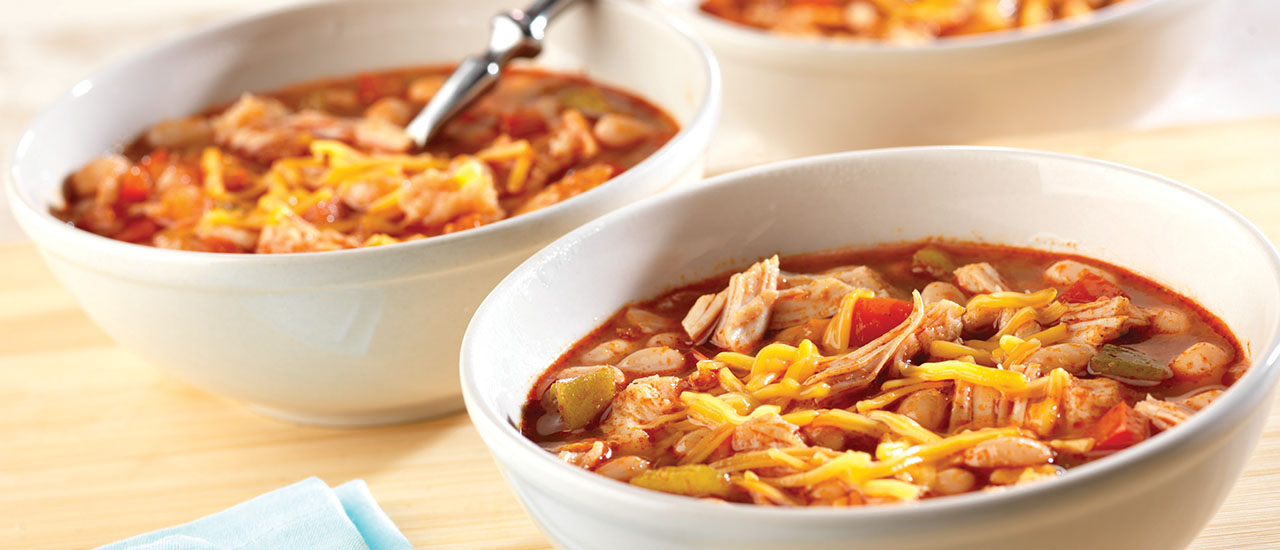 Easy Chicken Chili With White Beans Swanson